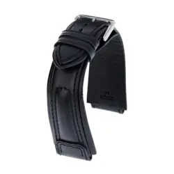 RIOS1931 Apulia - Uhrenarmband aus Kalbsleder (138) - Schwarz