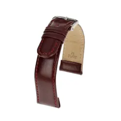 RIOS1931 Arizona - Uhrenarmband aus Sattelleder (46S) - Bordeaux