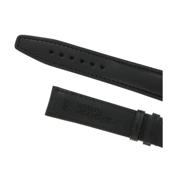 RIOS1931 Capri - Uhrenarmband aus Kalbsleder (104) - Schwarz – Bild 4