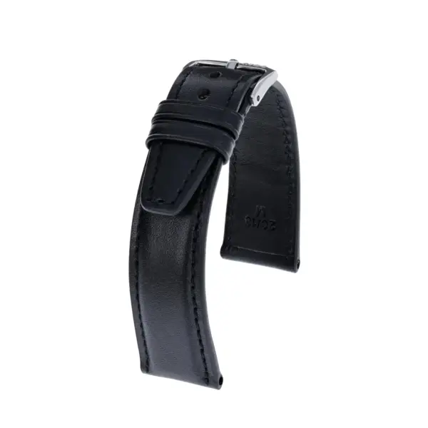 RIOS1931 Capri - Uhrenarmband aus Kalbsleder (104) - Schwarz