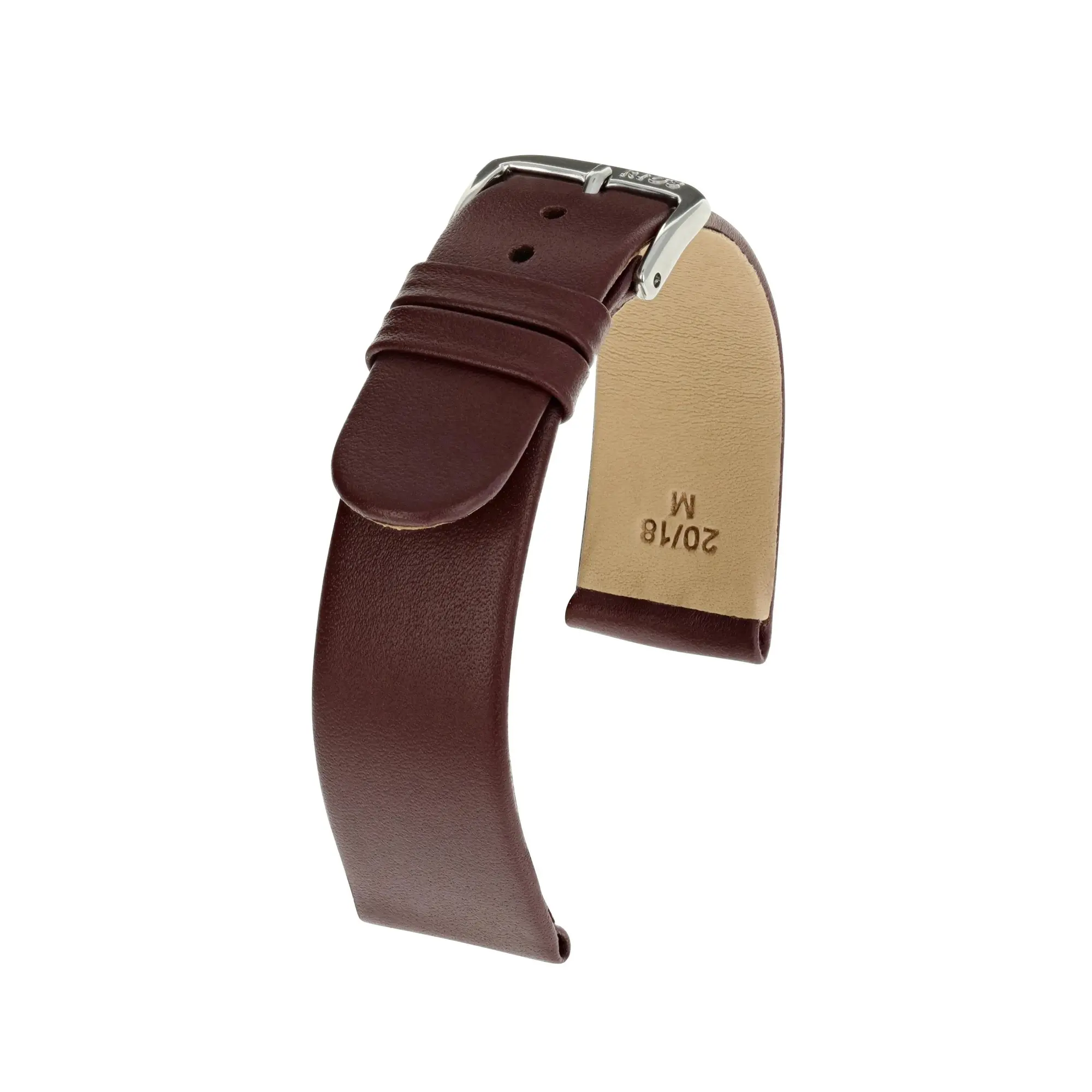 RIOS1931 Classic - Uhrenarmband aus Rindsleder (34) - Bordeaux