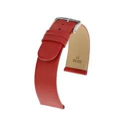 RIOS1931 Classic - Uhrenarmband aus Rindsleder (34) - Rot
