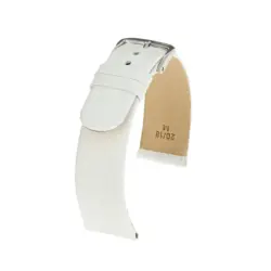 RIOS1931 Classic - Uhrenarmband aus Rindsleder (34) - Weiß