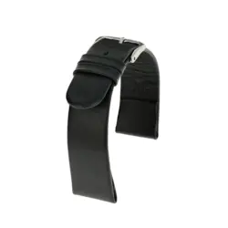 RIOS1931 Diplomat - Uhrenarmband aus Rindsleder (30S) - Schwarz