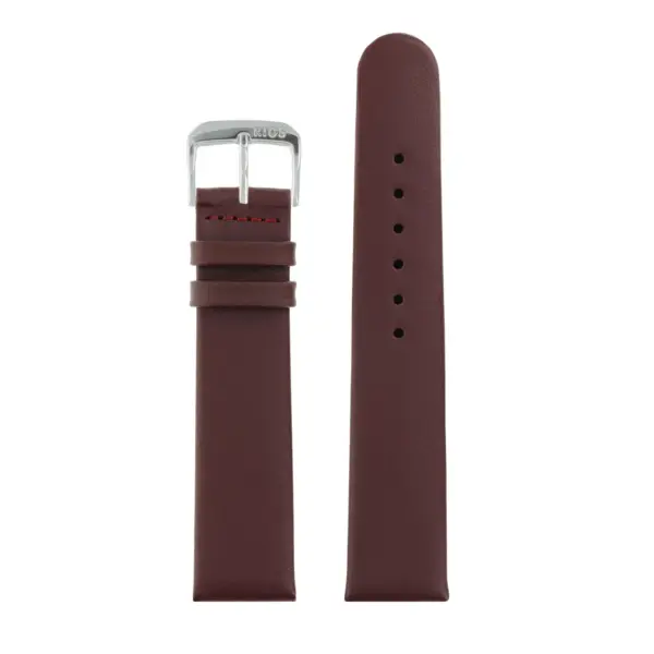 RIOS1931 Diplomat - Uhrenarmband aus Rindsleder (30S) - Bordeaux – Bild 2