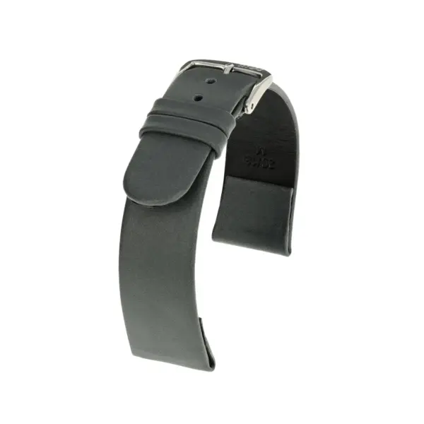 RIOS1931 Diplomat - Uhrenarmband aus Rindsleder (30S) - Steingrau