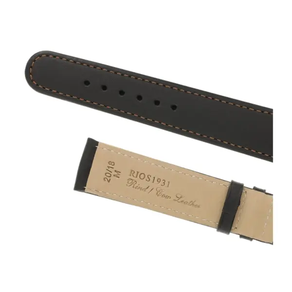 RIOS1931 Ecco - Uhrenarmband aus Rindsleder (20) - Mokka – Bild 4