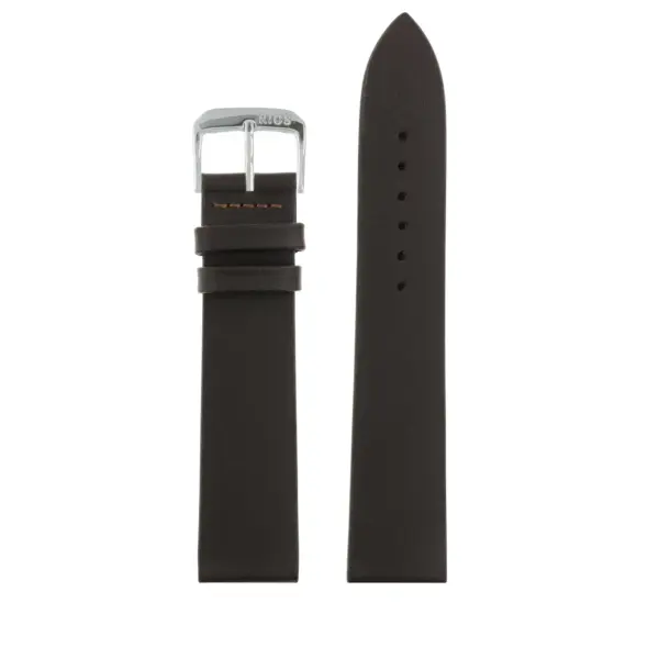 RIOS1931 Elegant - Uhrenarmband aus Rindsleder (43) - Mokka – Bild 2