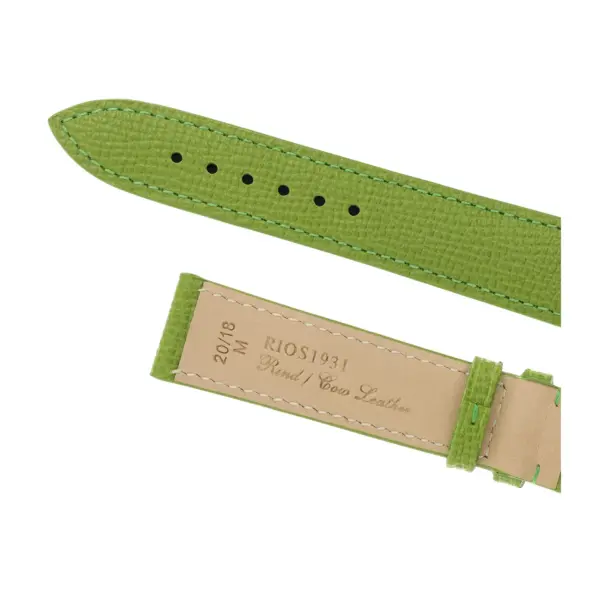 RIOS1931 French - Uhrenarmband aus Rindsleder (45) - Apfelgrün – Bild 4