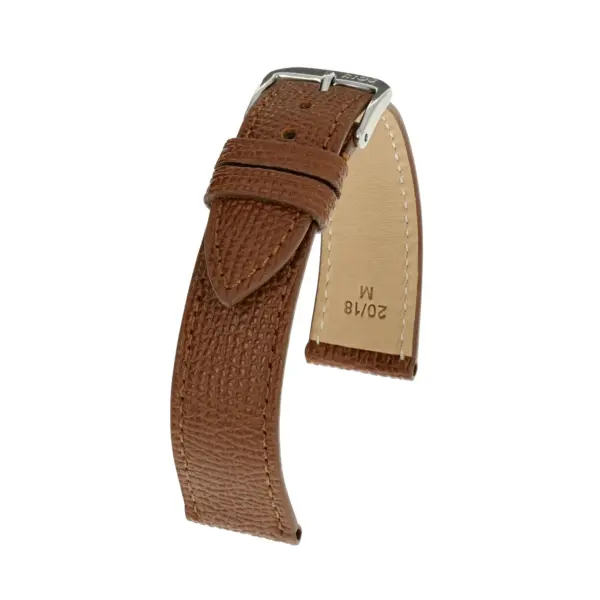 RIOS1931 French - Uhrenarmband aus Rindsleder (45) - Cognac