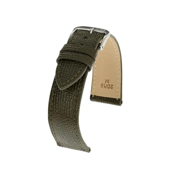 RIOS1931 French - Uhrenarmband aus Rindsleder (45) - Olivgrün