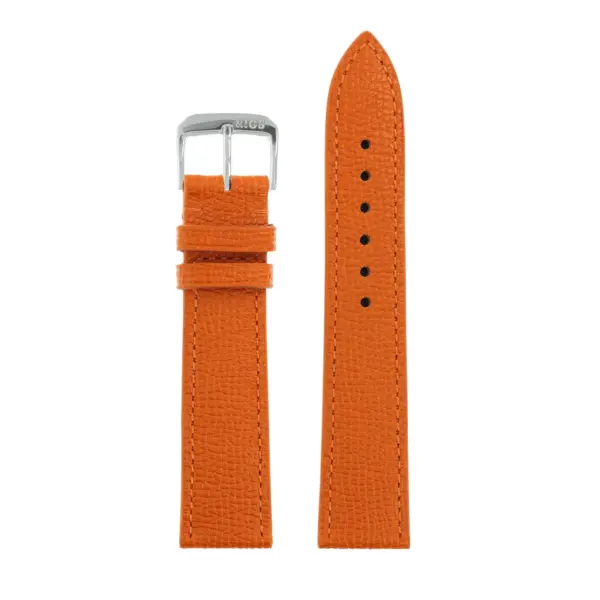 RIOS1931 French - Uhrenarmband aus Rindsleder (45) - Orange – Bild 2