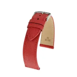 RIOS1931 French - Uhrenarmband aus Rindsleder (45) - Rot
