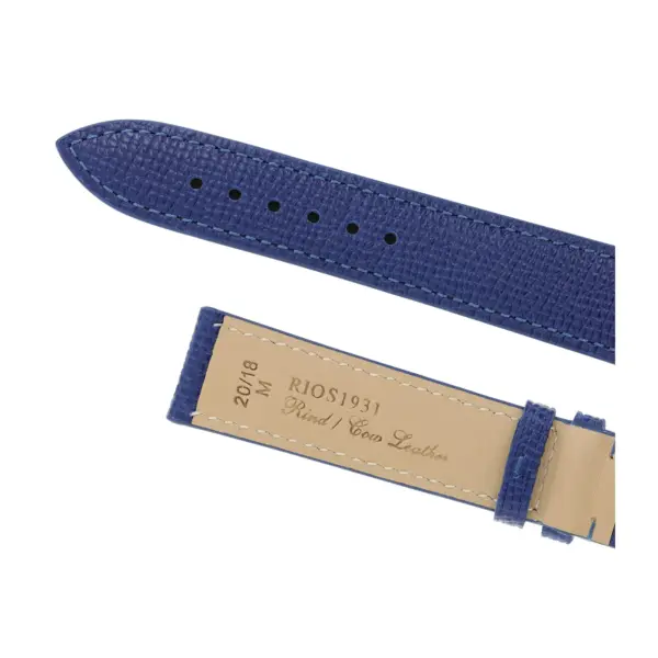 RIOS1931 French - Uhrenarmband aus Rindsleder (45) - Royalblau – Bild 4