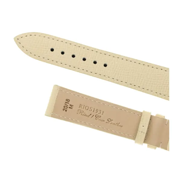RIOS1931 French - Uhrenarmband aus Rindsleder (45) - Sand – Bild 4