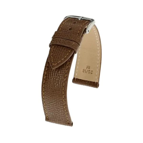 RIOS1931 French - Uhrenarmband aus Rindsleder (45) - Tabak