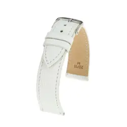 RIOS1931 French - Uhrenarmband aus Rindsleder (45) - Weiß