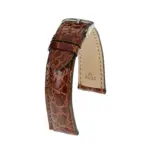 RIOS1931 Heritage - Alligator Leather Watch Strap (249) - Mahogany