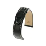 RIOS1931 Pensa - Russia Leather Watch Strap (203) - Black