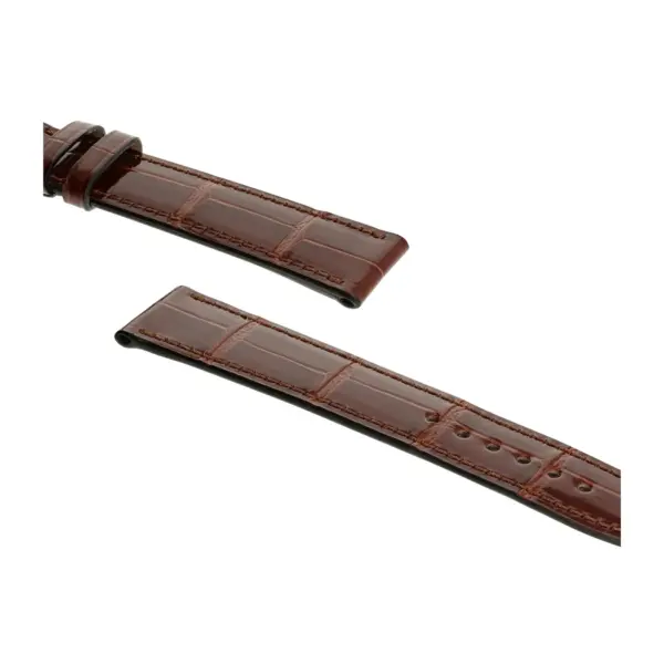 RIOS1931 Premier - Uhrenarmband aus Alligatorenleder (273) - Mahagoni – Bild 3