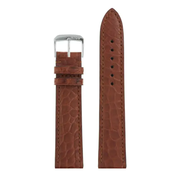 RIOS1931 Prestige - Uhrenarmband aus Alligatorenleder (244) - Mahagoni – Bild 2