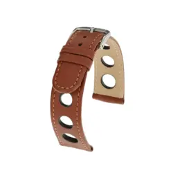 RIOS1931 Racing - Uhrenarmband aus Rindsleder (21) - Cognac