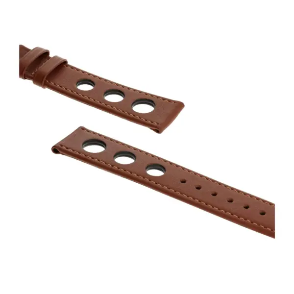 RIOS1931 Racing - Uhrenarmband aus Rindsleder (21) - Cognac – Bild 3