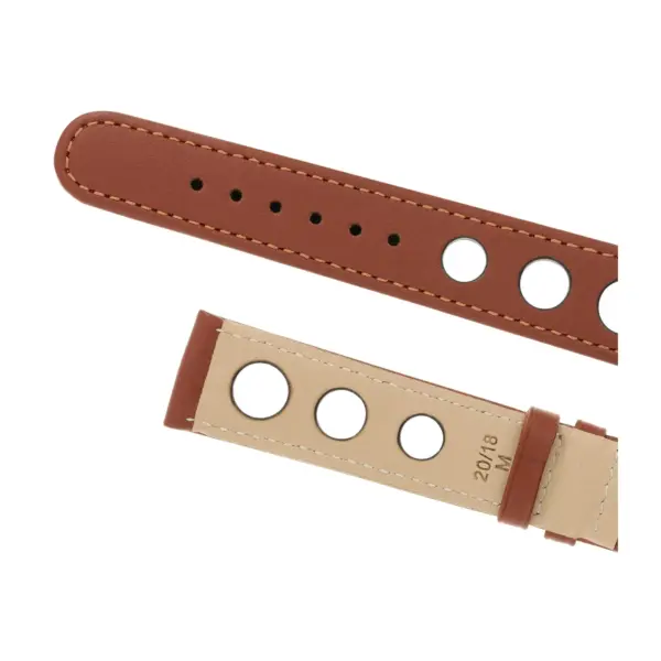 RIOS1931 Racing - Uhrenarmband aus Rindsleder (21) - Cognac – Bild 4