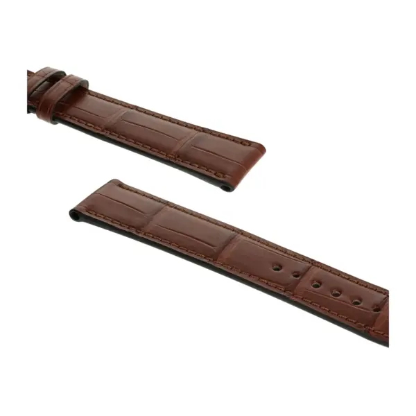 RIOS1931 Senator - Uhrenarmband aus Alligatorenleder (272) - Mahagoni – Bild 3