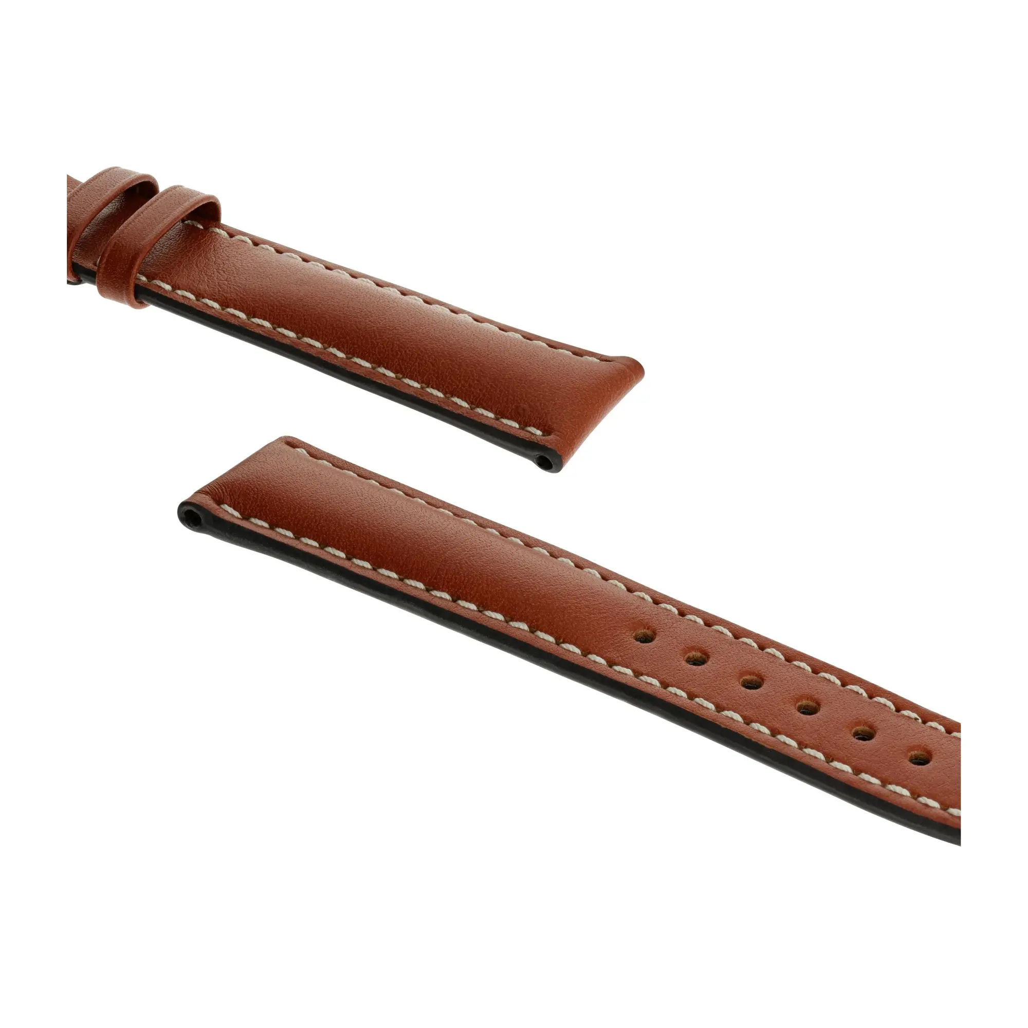 RIOS1931 St. Petersburg - Uhrenarmband aus Juchtenleder (201) - Cognac – Bild 3