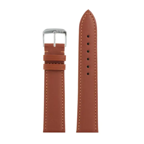 RIOS1931 Toscana - Uhrenarmband aus Kalbsleder (102) - Cognac – Bild 2