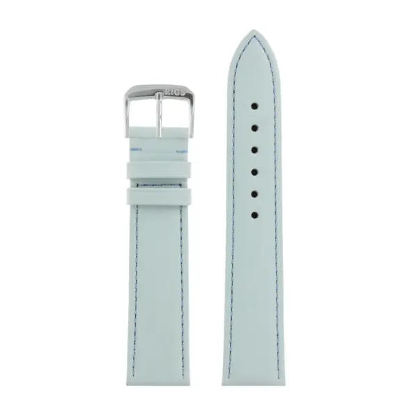 RIOS1931 Toscana - Uhrenarmband aus Kalbsleder (102) - Eisblau – Bild 2