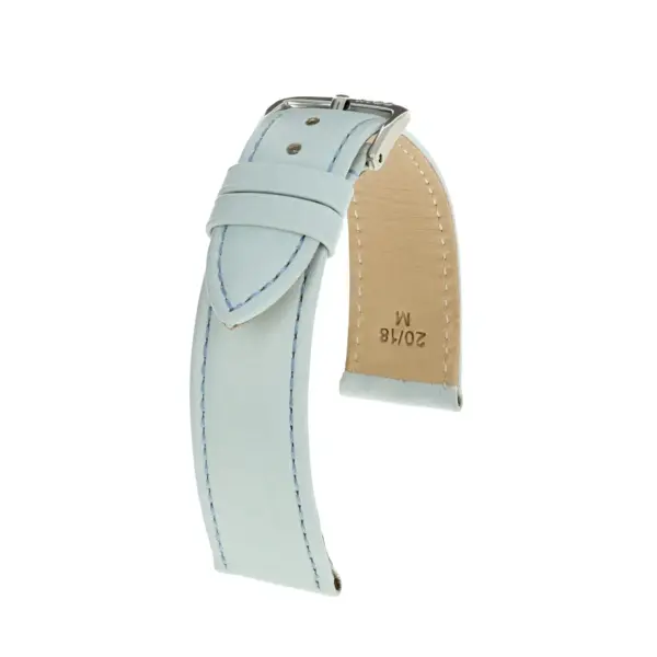 RIOS1931 Toscana - Uhrenarmband aus Kalbsleder (102) - Eisblau
