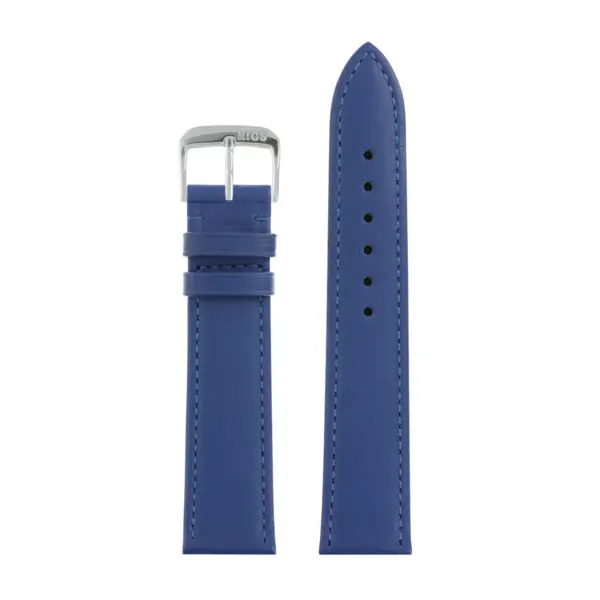 RIOS1931 Toscana - Uhrenarmband aus Kalbsleder (102) - Royalblau – Bild 2