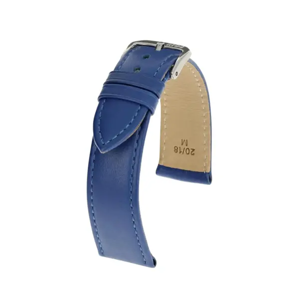RIOS1931 Toscana - Uhrenarmband aus Kalbsleder (102) - Royalblau
