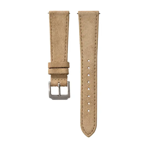 CHROONOO Wildleder Uhrenarmband - Beige