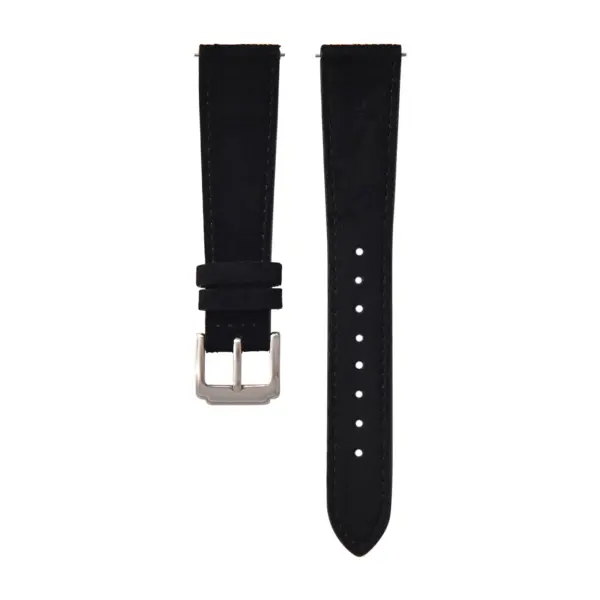 CHROONOO Wildleder Uhrenarmband - Schwarz