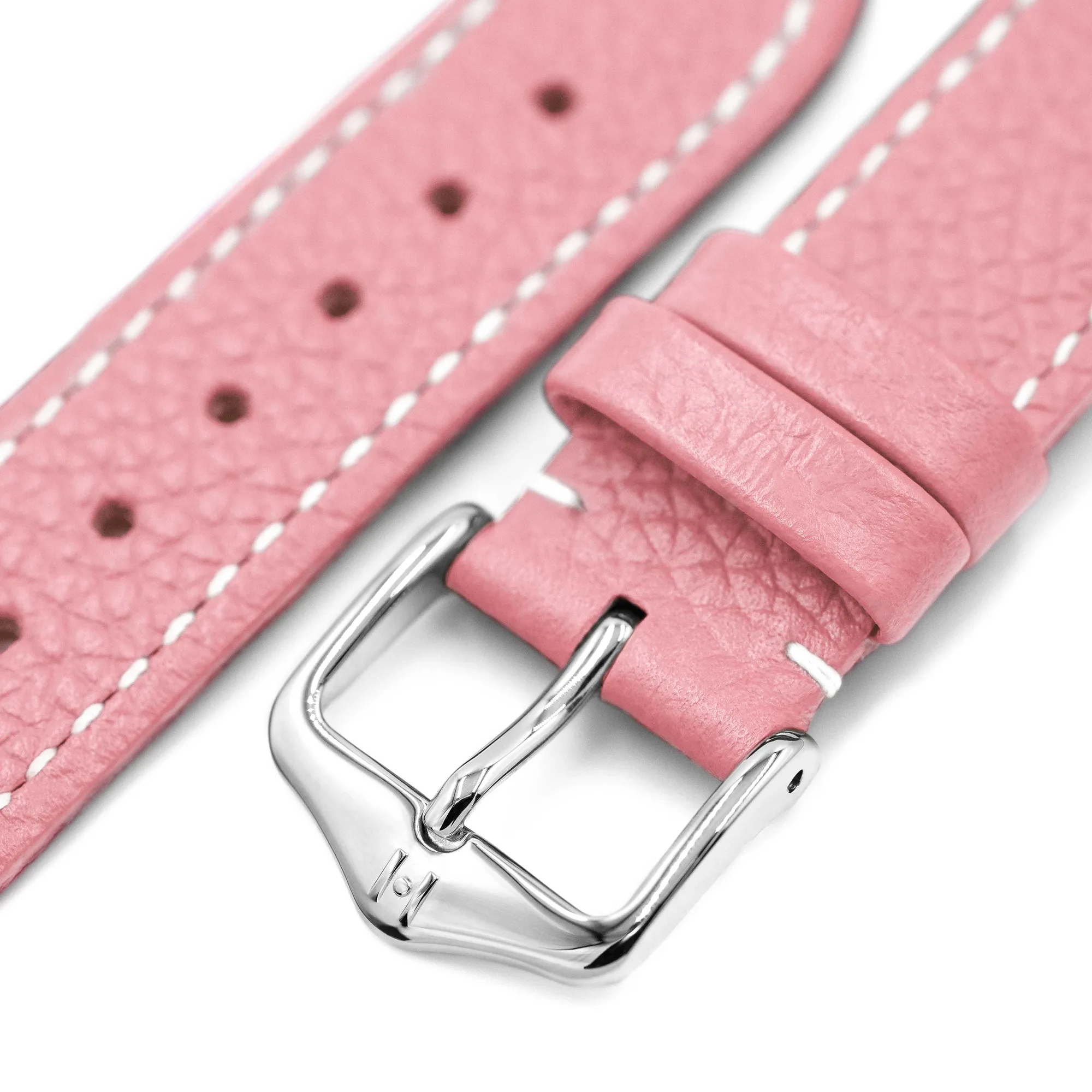 HIRSCH Bologna - Leder Uhrenarmand - Rosa – Bild 4