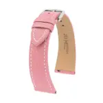 HIRSCH Bologna - Leather Watch Strap - Rose