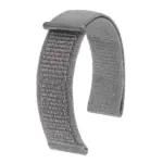 HIRSCH Vocem - Velcro Watch Strap - Grey