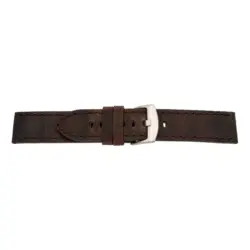 Pebro Horween® Leder-Uhrenarmband (1127) - Dunkelbraun