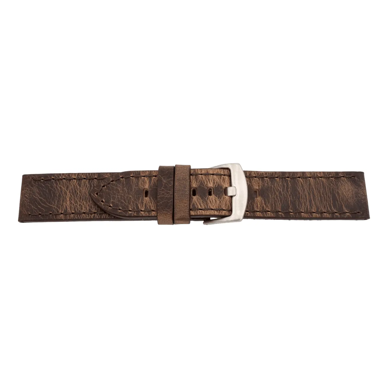 Pebro Horween® Leder-Uhrenarmband (1128) - Braun
