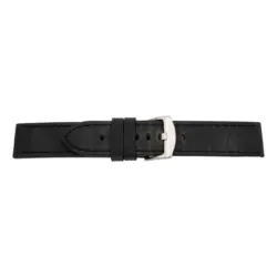 Pebro Horween® Leder-Uhrenarmband (1131) - Schwarz