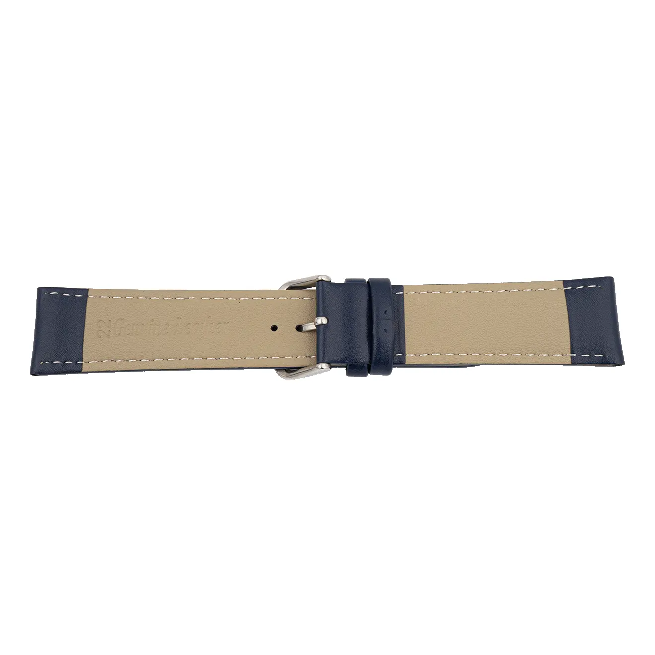 Pebro Leder Uhrenarmband (1158) - Dunkelblau – Bild 2