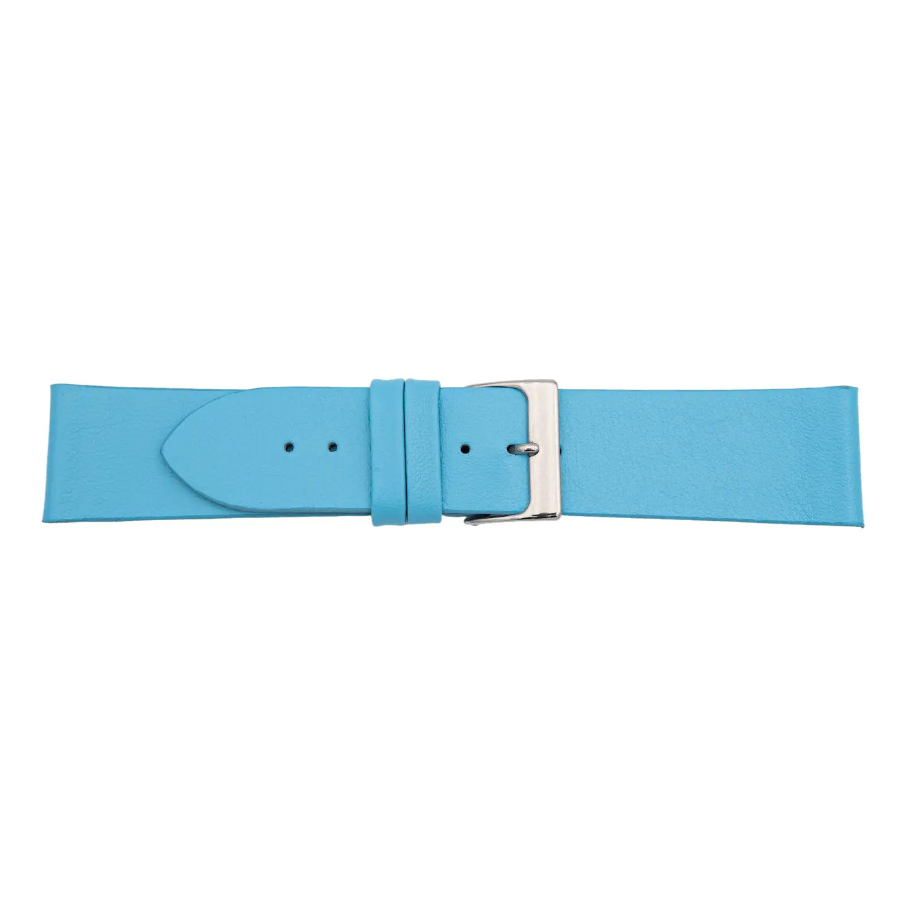 Pebro Premium Leder Uhrenarmband (1140) - XS - Hellblau